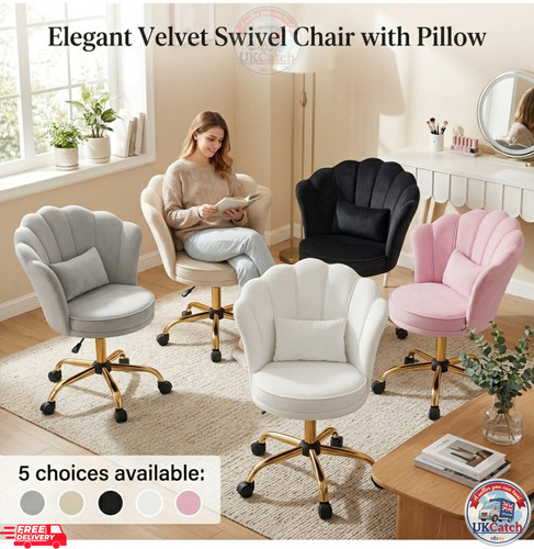 Ukcatch petal velvet vanity - petal,