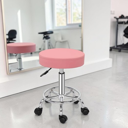 Round rolling stool - rolling, swivel