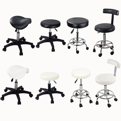 Adjustable swivel salon stool - swivel,