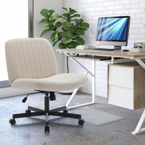 Wide office chair padded - wide, chair,