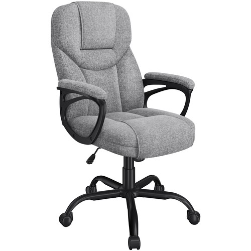 Fabric swivel office chair - fabric,