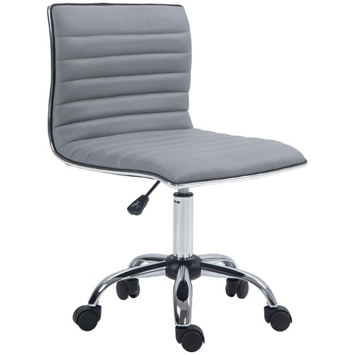 Homcom armless mid - armless, mid-back