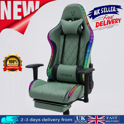 Gaming chair with led - gaming,