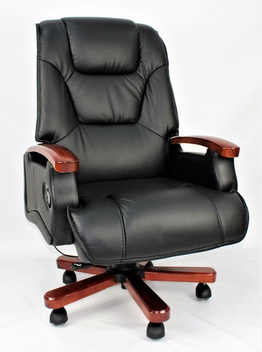 Genuine leather full recliner - leather,