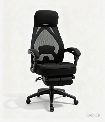 High back ergonomic mesh - back,