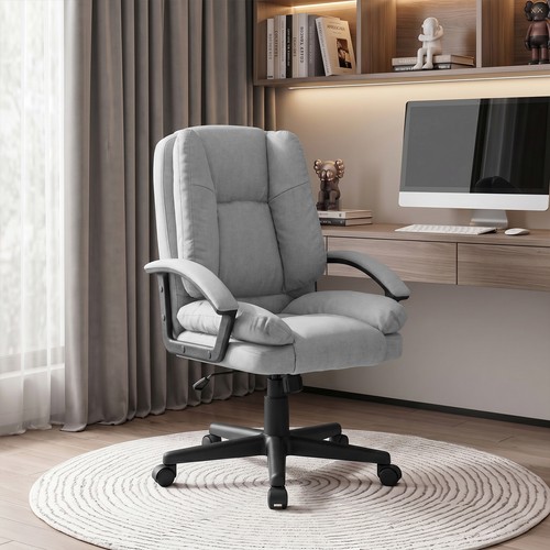 Linen office chair computer - linen,