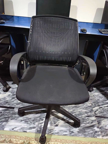 Black task office - black, mesh