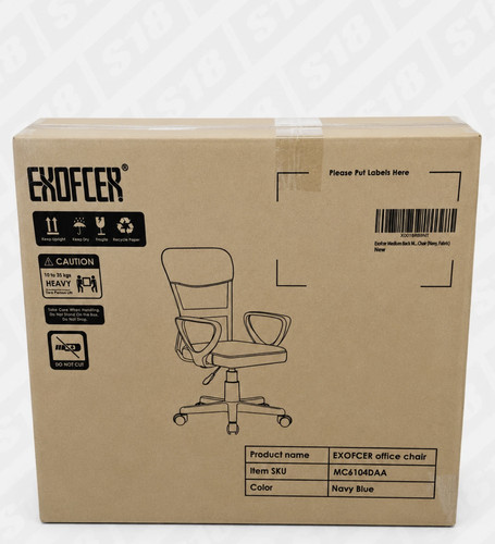 Basic blue mesh - office,
