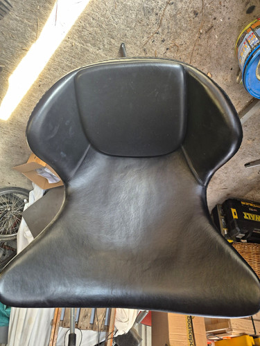 Black upholstered pedestal - upholstered,