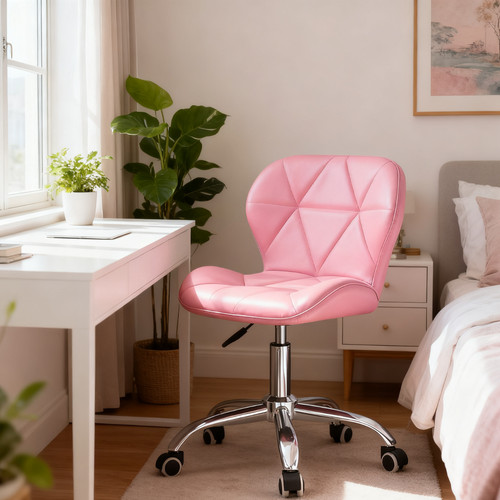 Cushioned chair swivel small - chair,