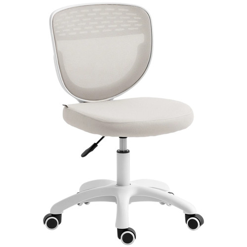 Homcom armless mesh office - mesh,