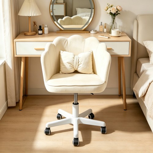 Petal velvet vanity chair - petal,