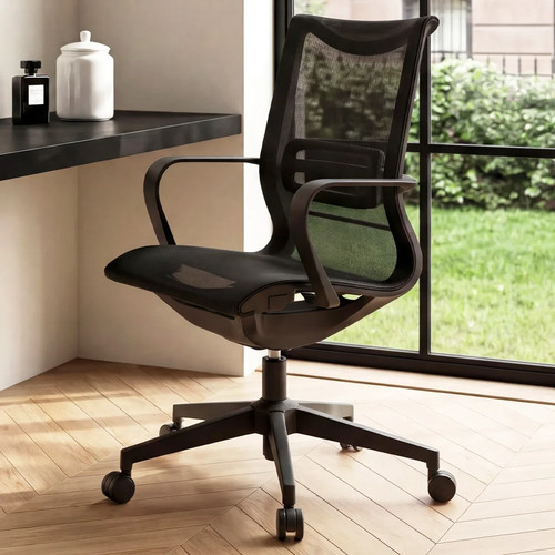 Black ergonomic office - black, chair