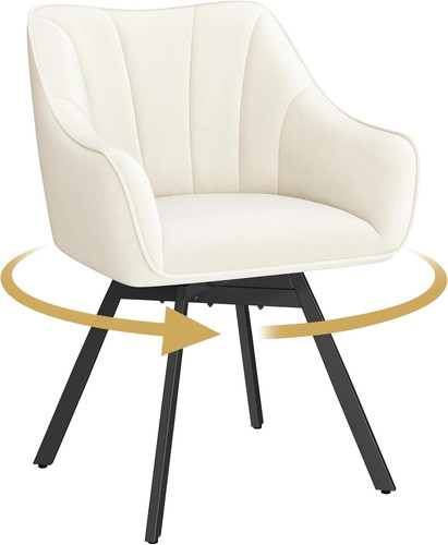 Yaheetech swivel dining chair - swivel,