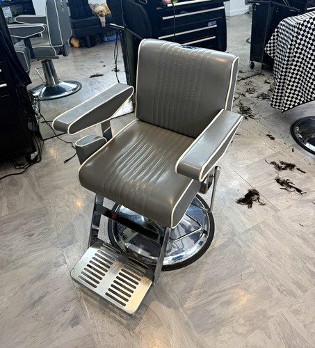 Dir grey swivel barber - grey, barber/styling